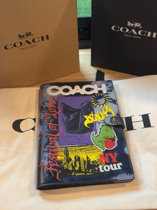Coach Accessories - COACH Notebook (NY Tour Cody Franco